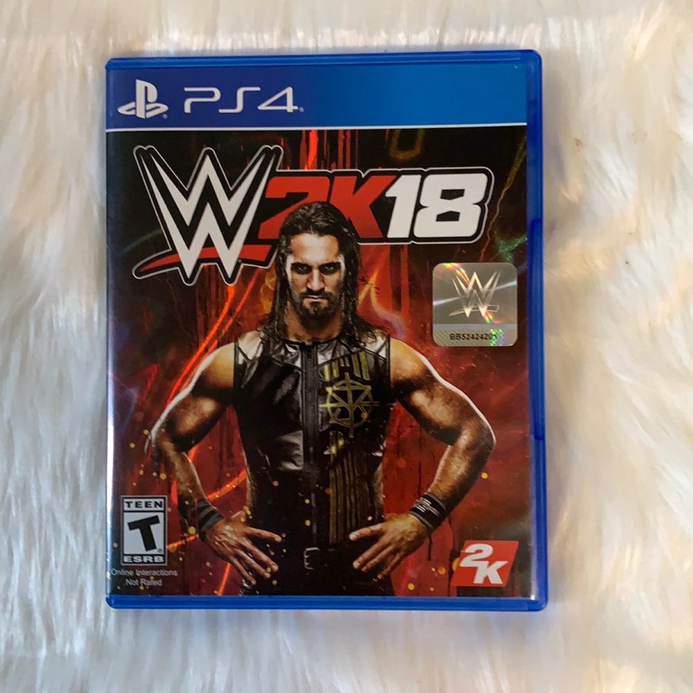W2k18 PS4 Game